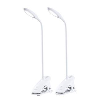 BRLP01 White-2 Brivation Clip One LED Desk Lamp